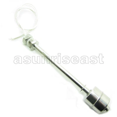 Interruptor de flotador de acero inoxidable 150 mm tanque sensor de nivel de agua líquida 12V 110V 220V - Imagen 1 de 4