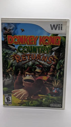 Donkey Kong Country Returns (Nintendo Wii, 2010) With Manual