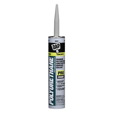 DAP 10.1 oz Gray Polyurethane Sealant High Performance Waterproof Adhesive