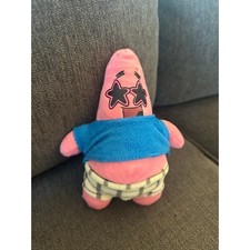 Spongebob Squarepants PATRICK W/ STAR EYES 7" Plush