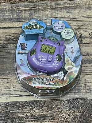 Disney Pixie Hollow Clickables Fairy Game NEW Sealed 5 Flitterific Games