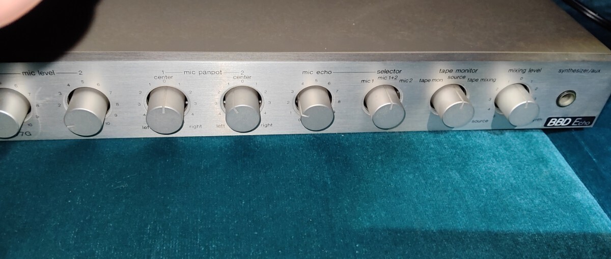 Technics SH-3077G Synthesizer Mixing Amplifier Silver Used