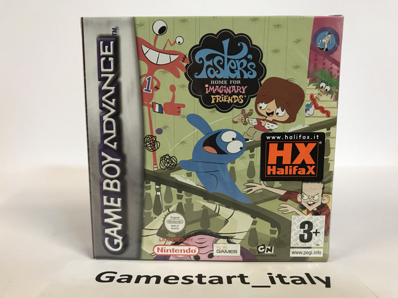 FOSTER'S HOME FOR IMAGINARY FRIENDS - NINTENDO GAME BOY ADVANCE GBA - NUOVO PAL