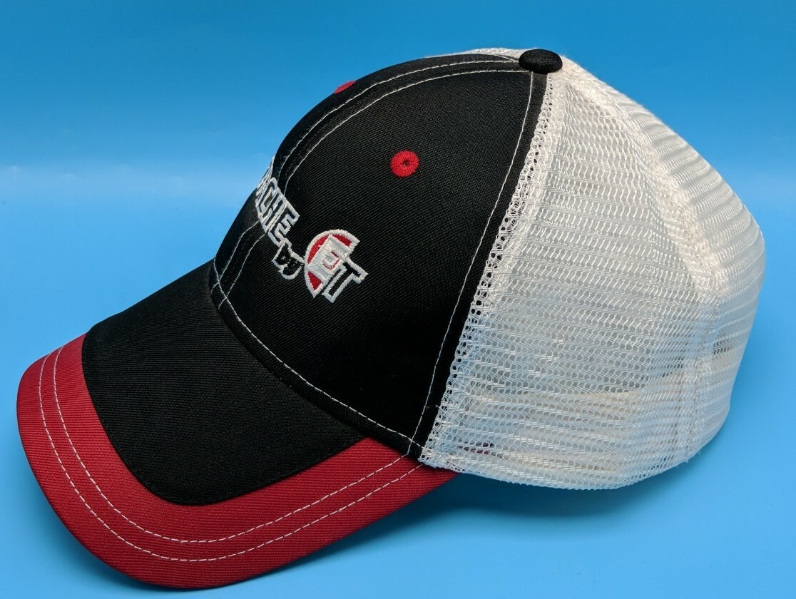 APACHE SPRAYERS hat black white red adjustable ca… - image 3