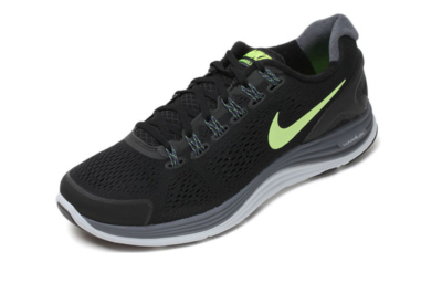 NEW Men's Nike Lunarglide +4 Shoes Sneaker 524977 070 Black | eBay
