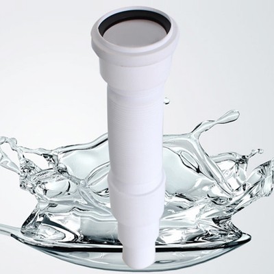 Ablaufspülrohr 1 M 50 Mm Ablaufschlauch Badezimmer-Gadgets Chromabdeckung