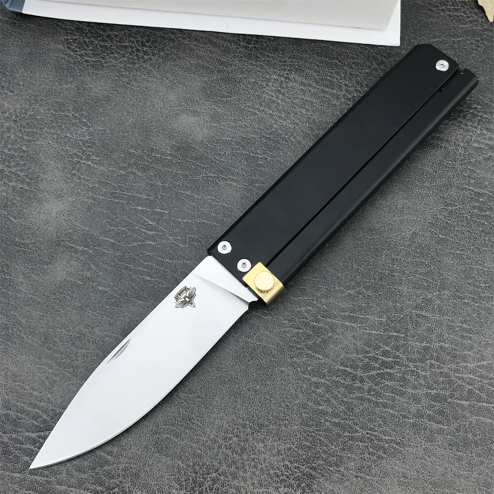 Russian Tactical ATROPOS Trapper Flipper Folding D2 Blade Knife