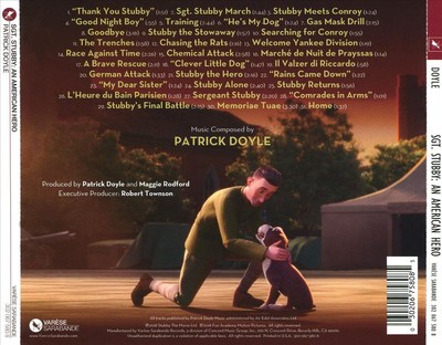 PATRICK DOYLE (COMPOSER) - SGT. STUBBY: AN AMERICAN HERO [ORIGINAL MOTION PICTUR