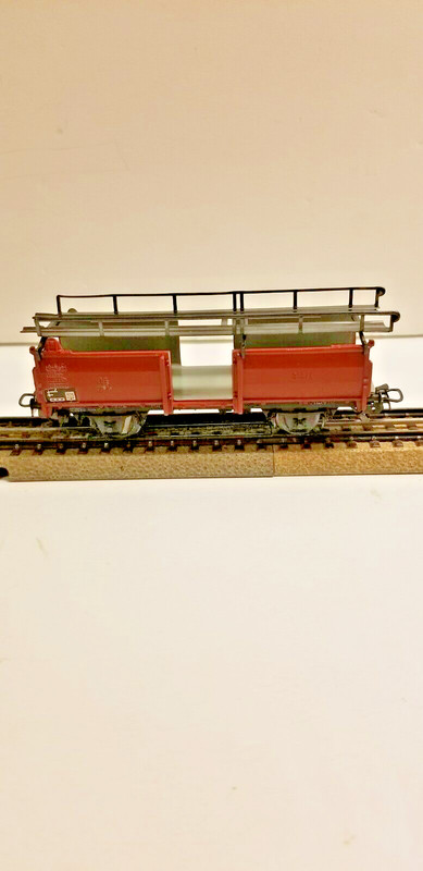 MARKLIN 315/4 reddish brown auto transport car (early version of 4612)