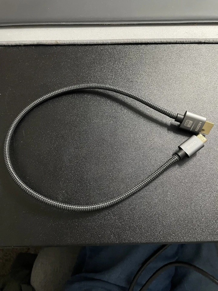 Mini HDMI to HDMI Cable Adapter Converter 8K UHD High Speed - Image 3 of 3