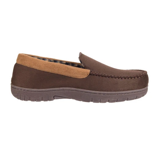 Zapatillas mocasín Stafford para hombre color: marrón, talla: mediana (8-9) () Foto 4 de 4