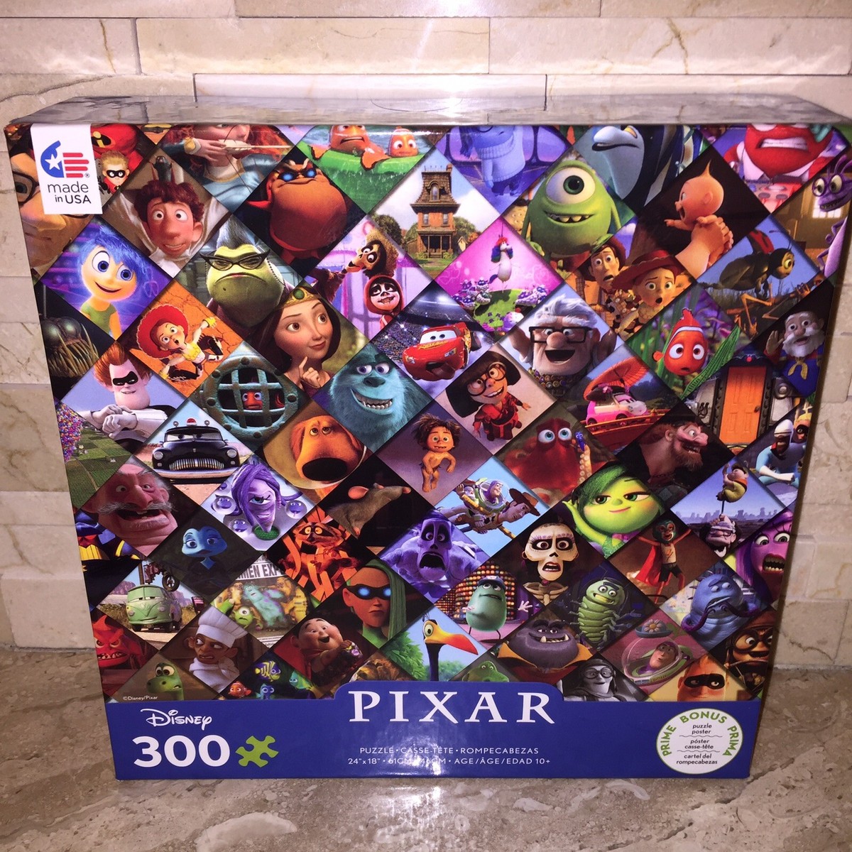 DISNEY PIXAR CHARACTERS 300 OVERSIZED PIECE JIGSAW PUZZLE | eBay