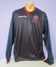 Sheffield United training MACRON longsleeve shirt jersey Medium/small