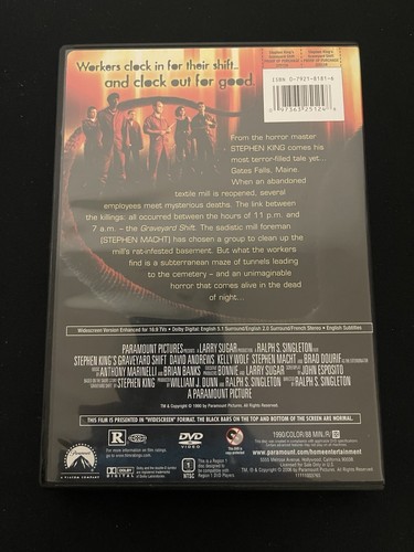 Graveyard Shift (DVD, 2009) - Bild 2 von 2