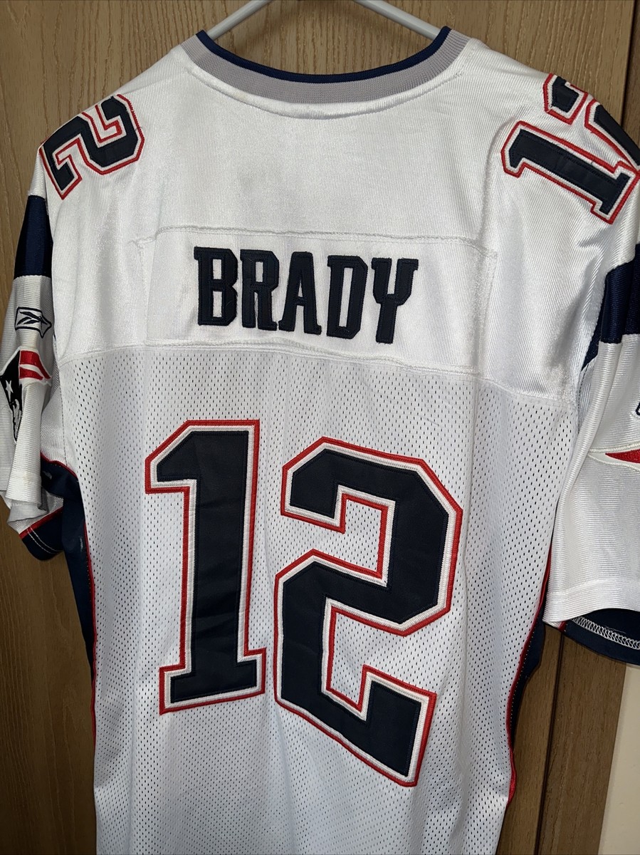 Tom Brady Jersey Stitched￼ size 54 NFL New England Patriots 12