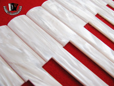 Accordion Keyboard Key Tops Keytops Set of 24 Pearl White Kelox Width 19.0 mm