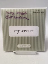 Close to my Heart My Acrylix Celebration Feast D1230 thanksgiving turkey Pilgrim