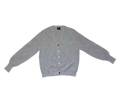 Arnold Palmer Cardigan Sweater Vintage Signature Collection Made