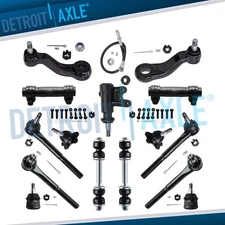 Front Tie Rods Kit Suspension Kit for Chevy GMC C1500 C2500 Suburban Yukon Tahoe