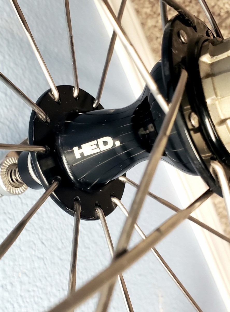 Hed Alps Carbon Fiber Aero Wheelset 650c Clincher Wheels Road TT