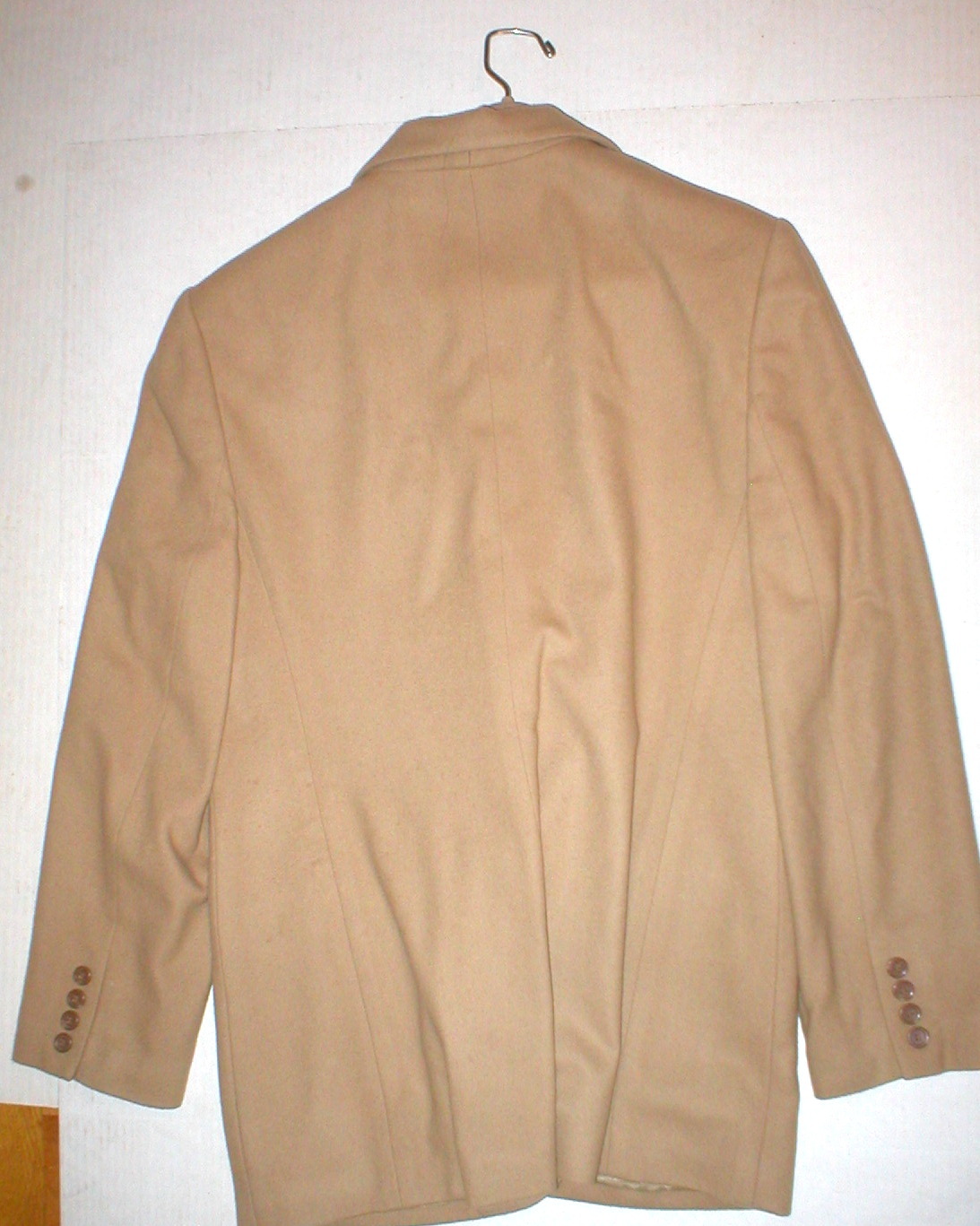 Giacca blazer donna bella 10 12 ufficio vintage fila ambasciata beige lana linea cammello