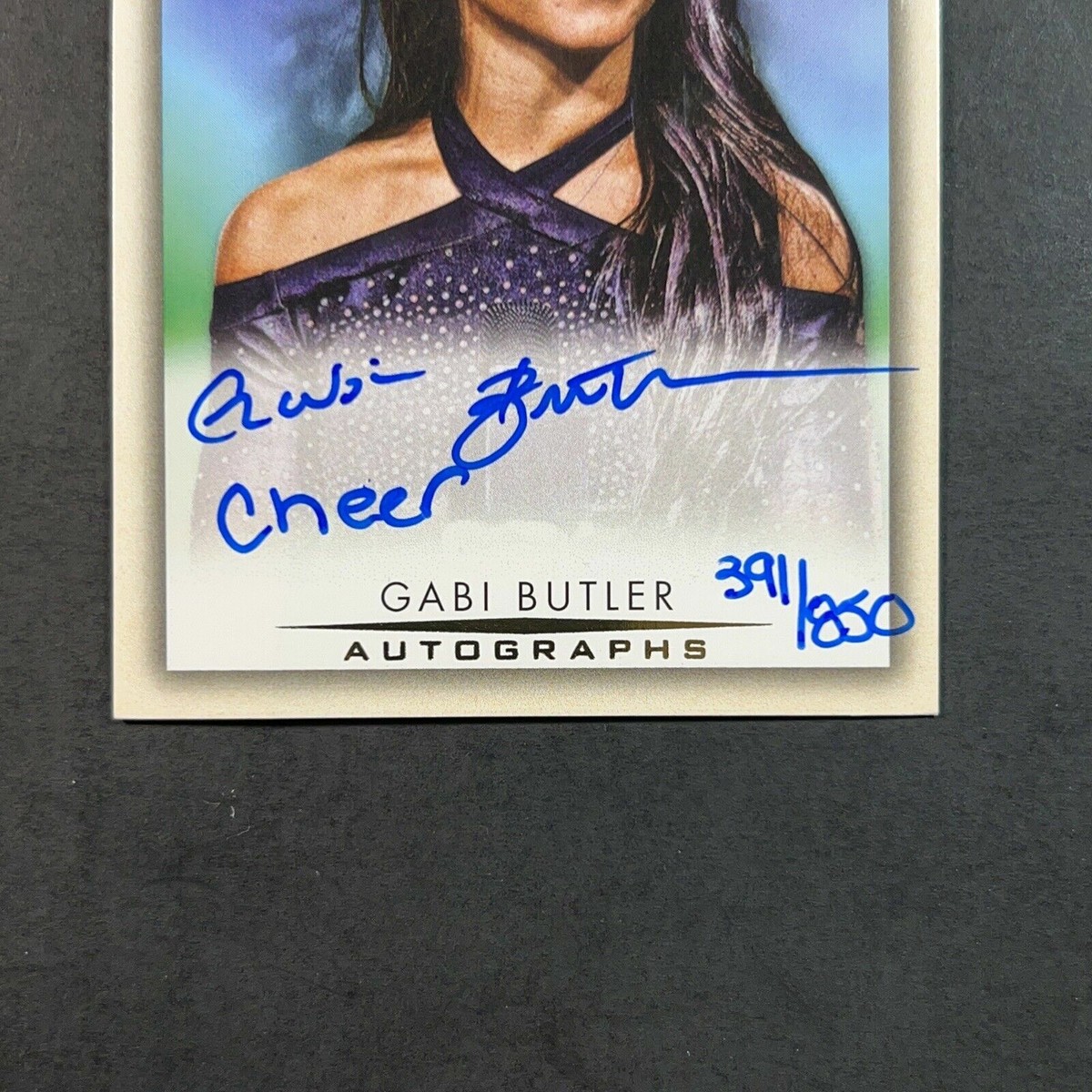 GABI BUTLER 2021 UPPER DECK GOODWIN CHAMPIONS CHEERLEADING  display picture 3