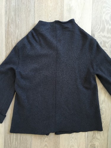 Ladies Grey Jacket Viscose Wool Blend BRAND NEW Size Small - Plus Size Very Warm - Picture 4 of 8