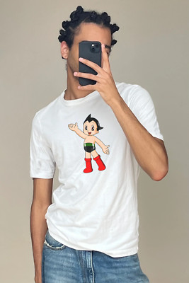 MEN WOMEN TEE TSHIRT SUBLIMATION ASTRO BOY RETRO 80,S TV MOVIE GIFT FAN CARTOON