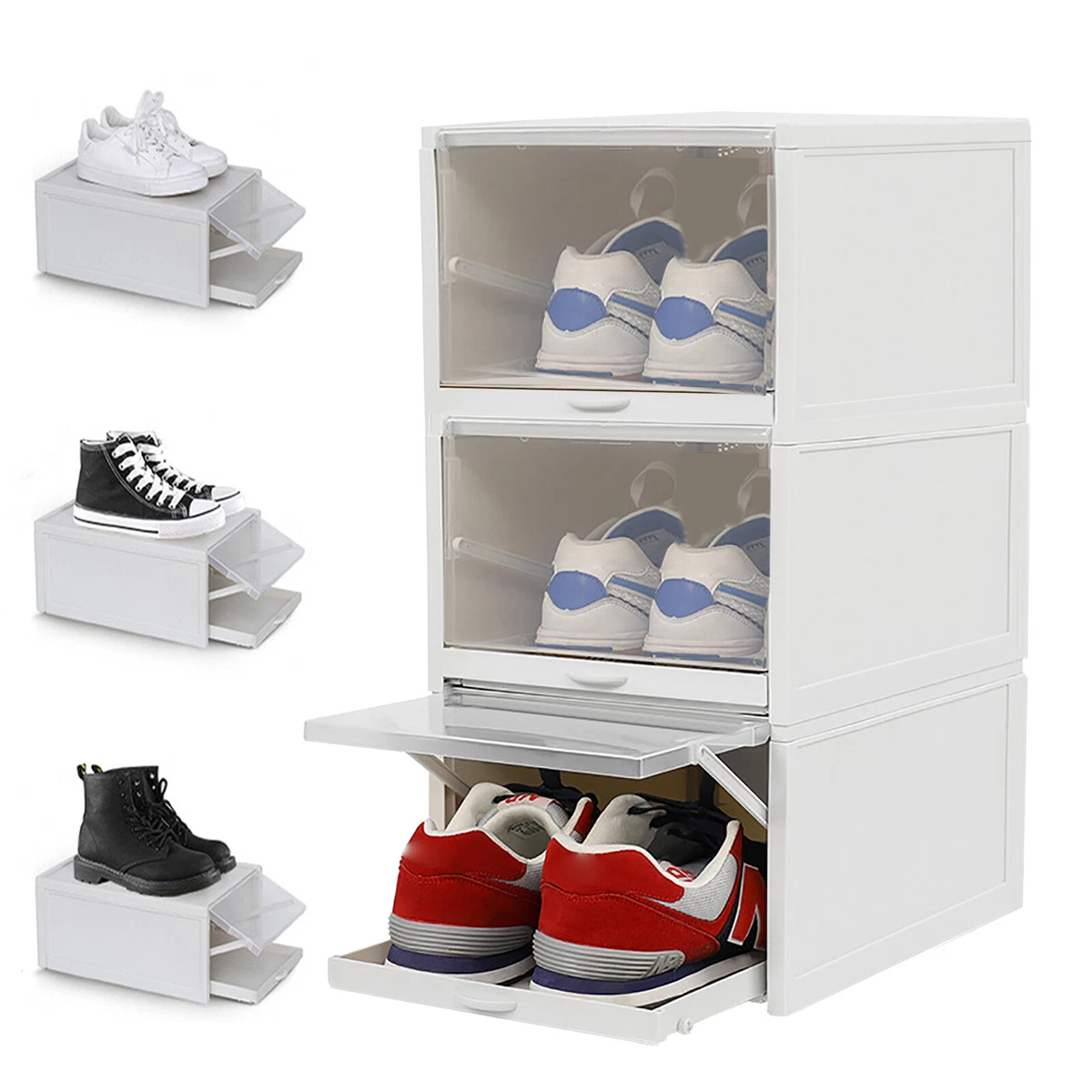 Drawer type shoe organizer hot sale