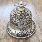 Collectibles Gift Bell American Morgan Silver Dollar Metal Handbell Coin