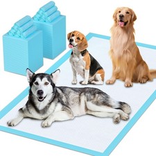 Puppy Pads Extra Large for Dogs 31"x47" 40 Count, Leak-Proof  Super Absorben...
