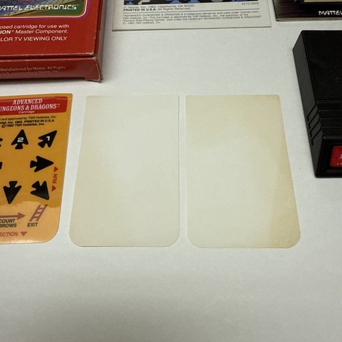 Intellivision Advanced Dungeons and Dragons 3410 intellivision 1982 Complete CIB - Picture 3 of 13