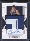 2024-25 Panini National Treasures #109 Cam Christie Pink #/25