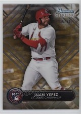 2022 Bowman Sterling Rookies Gold Refractor 35/50 Juan Yepez #BSR-7 18yk