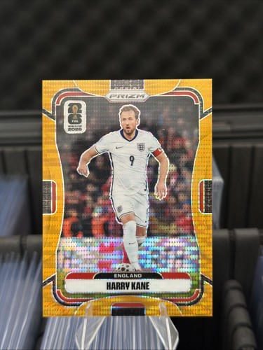 2026 Panini Prizm World Cup Harry Kane #109 Preferred Gold 06/10