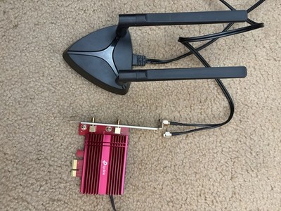 TP-LINK Archer TX3000E AX3000 Wi Fi 6 Bluetooth PCIe x1 Adapter 2400 Mbps