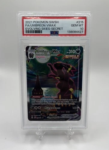 Pokemon 2021 Umbreon VMAX 215/203 Alt Art Evolving Skies GEM MINT PSA 10