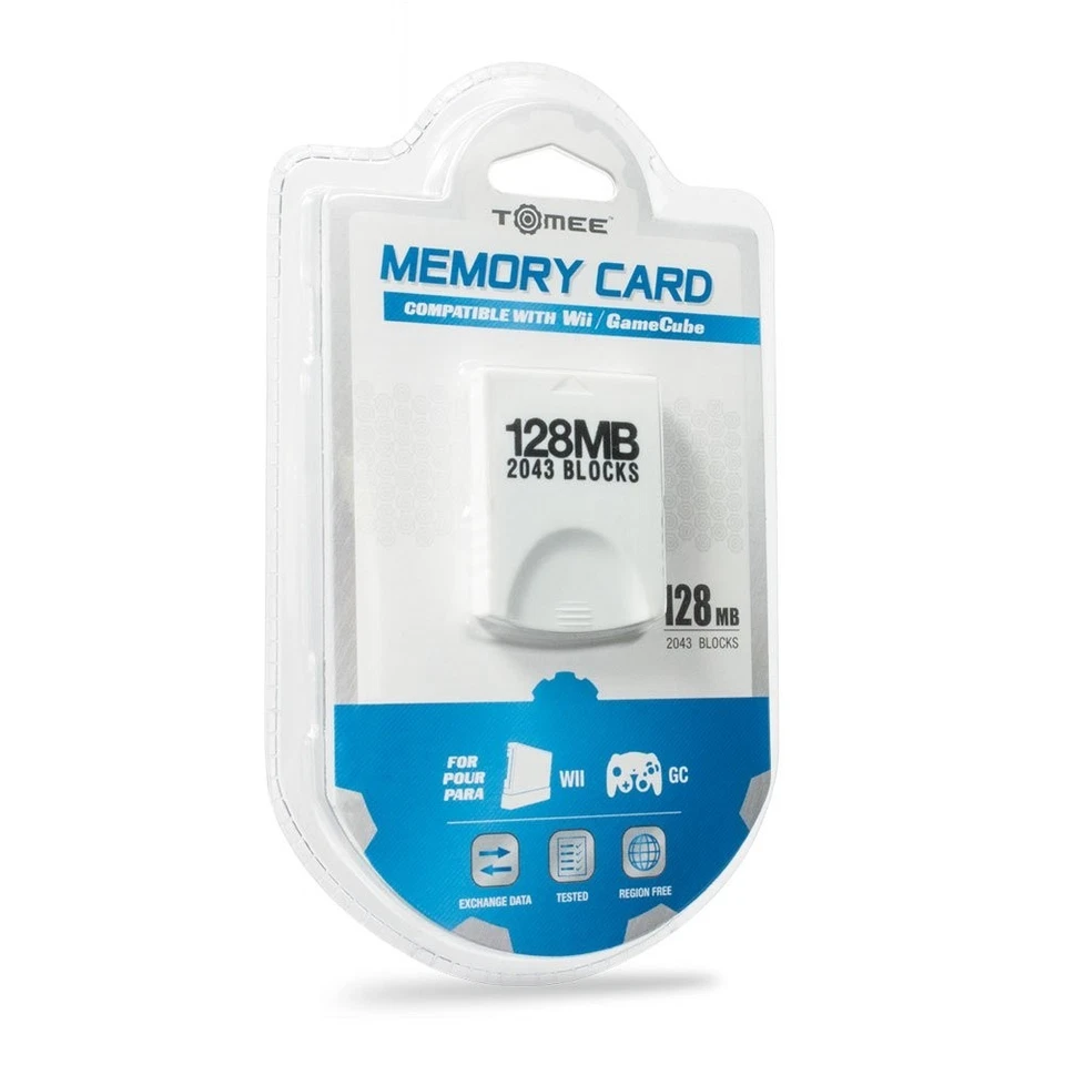 Tomee Memory Card 128MB for Wii GameCube - Immagine 3 di 3