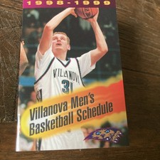 1998-99 VILLANOVA WILDCATS College Basketball Schedule
