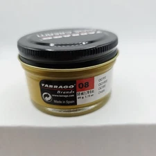 Tarrago Shoe Polish # 08 Ochre Cream Leather Protector 1.76 oz. 50ml Boot