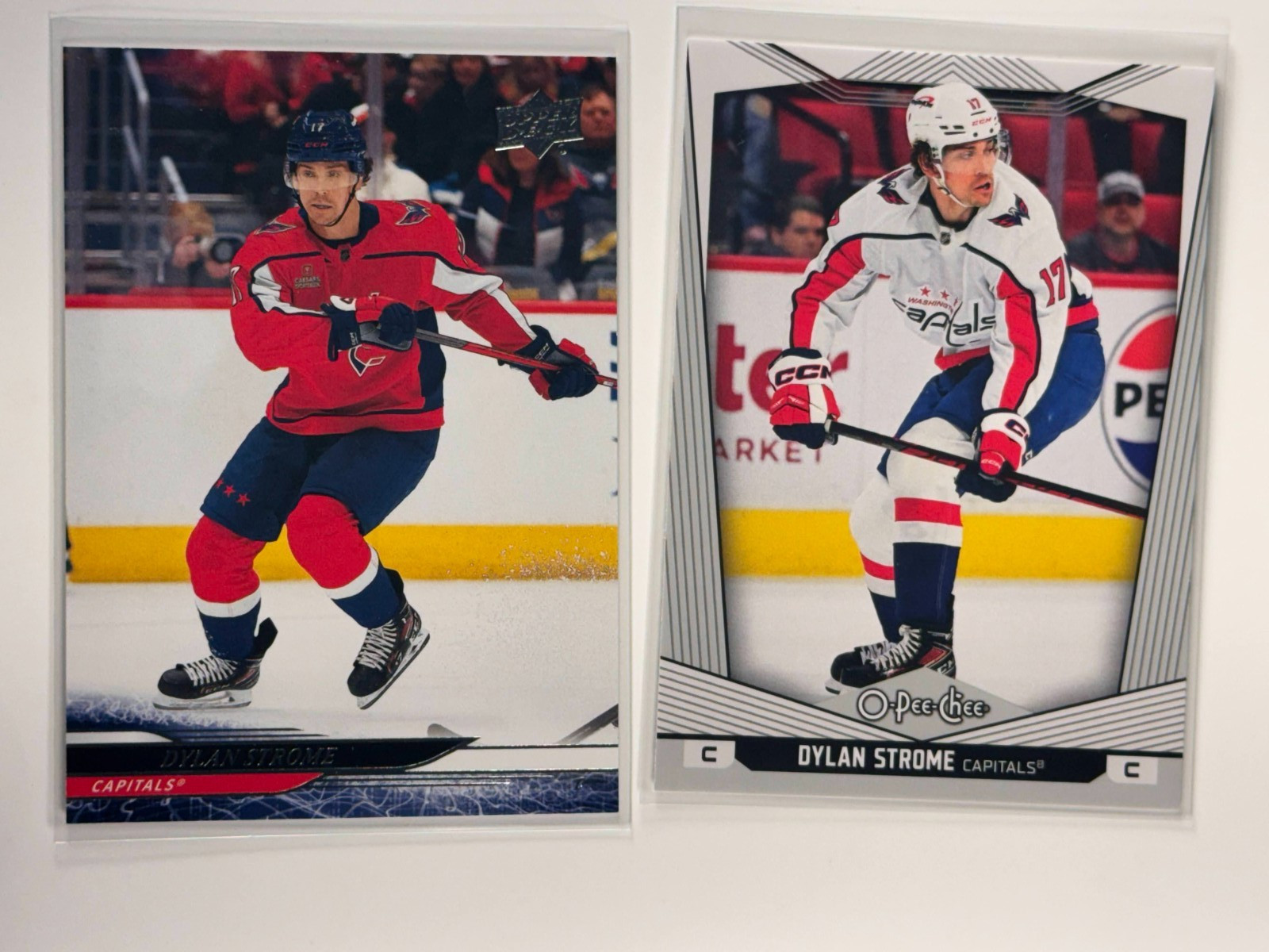 Dylan Strome Base Card Lot 2024-25 Upper Deck #441 O-Pee-Chee OPC #453 Capitals