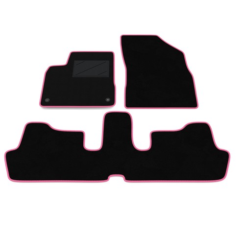 Tappetini Auto ASC Su Misura Per Citroën C4 Picasso 2006-2013 – Moquette Con Battitacco In Gomma E Clip Ancoraggio