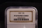1963 Roosevelt Silver Dime NGC PF69 Ultra Cameo - TOP POP - Brown Label