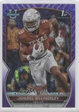 2022 Bowman U Chrome Purple Mini-Diamond Refractor /399 Jahleel Billingsley 0kr0