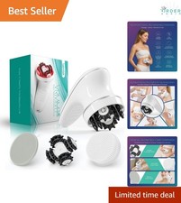 Electric Cellulite Massager Body Sculpting Machine Waterproof Cordless for Ar...
