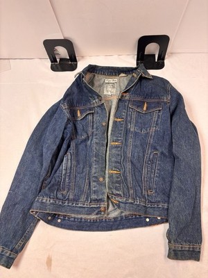 Tiger Bay Vintage Denim Trucker Jacket Size XL 18-20