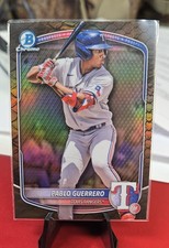 2025 Bowman - Chrome Prospects Pablo Guerrero #BCP-144 Reptilian Refractor (RC)