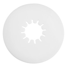 White 10-Inch Diameter 5th Wheel Lube Plate for Fifth Wheel Hitch RV Part