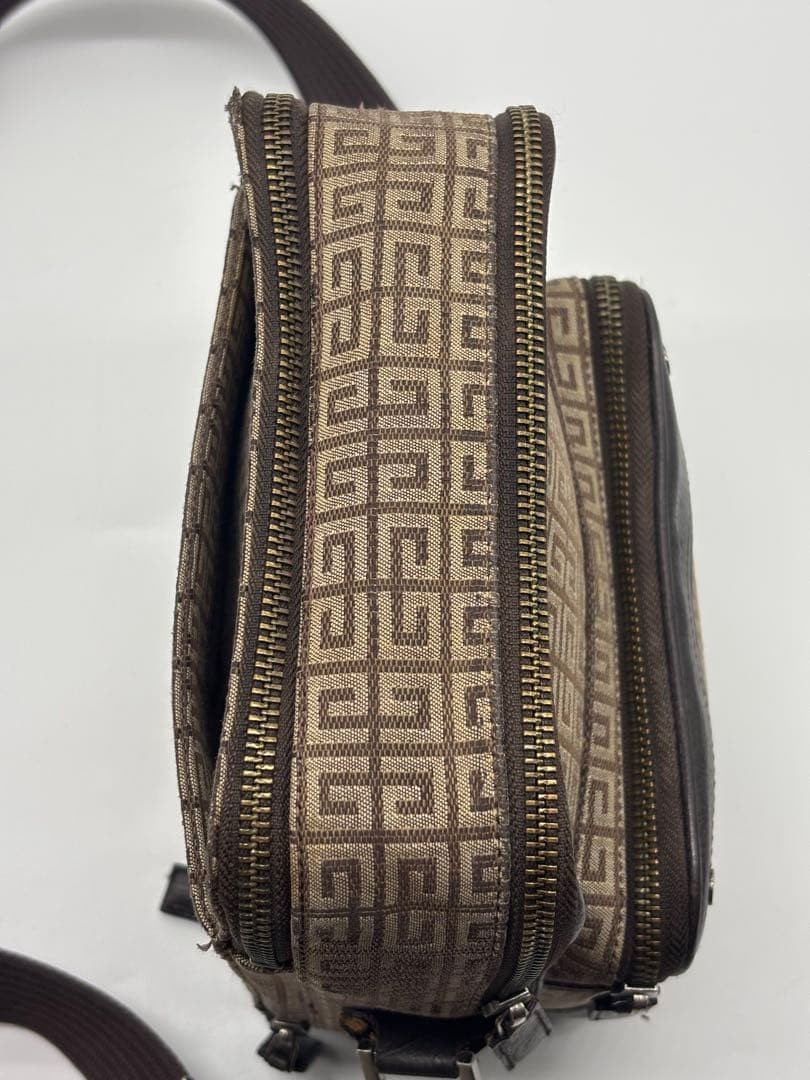 Givenchy shoulder bag Monogram canvas and leather brown thumbnail 6