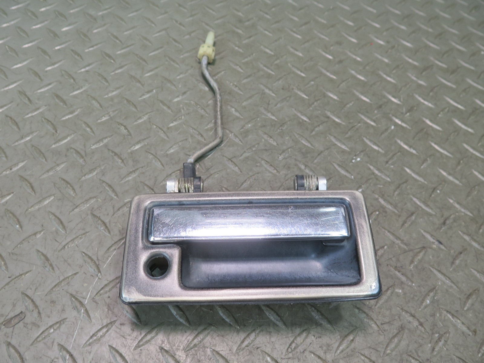 79-83 DATSUN S130 280ZX 2+2 LEFT & RIGHT DOOR EXTERIOR HANDLE GRAY SET OEM